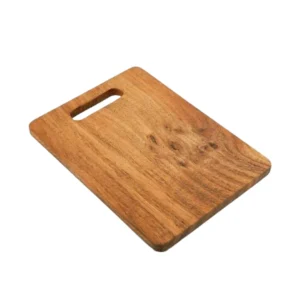 Tools and cook wooden chopping board.