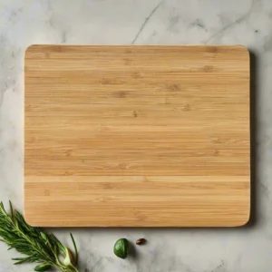 Tools and cook bamboo cutting board.